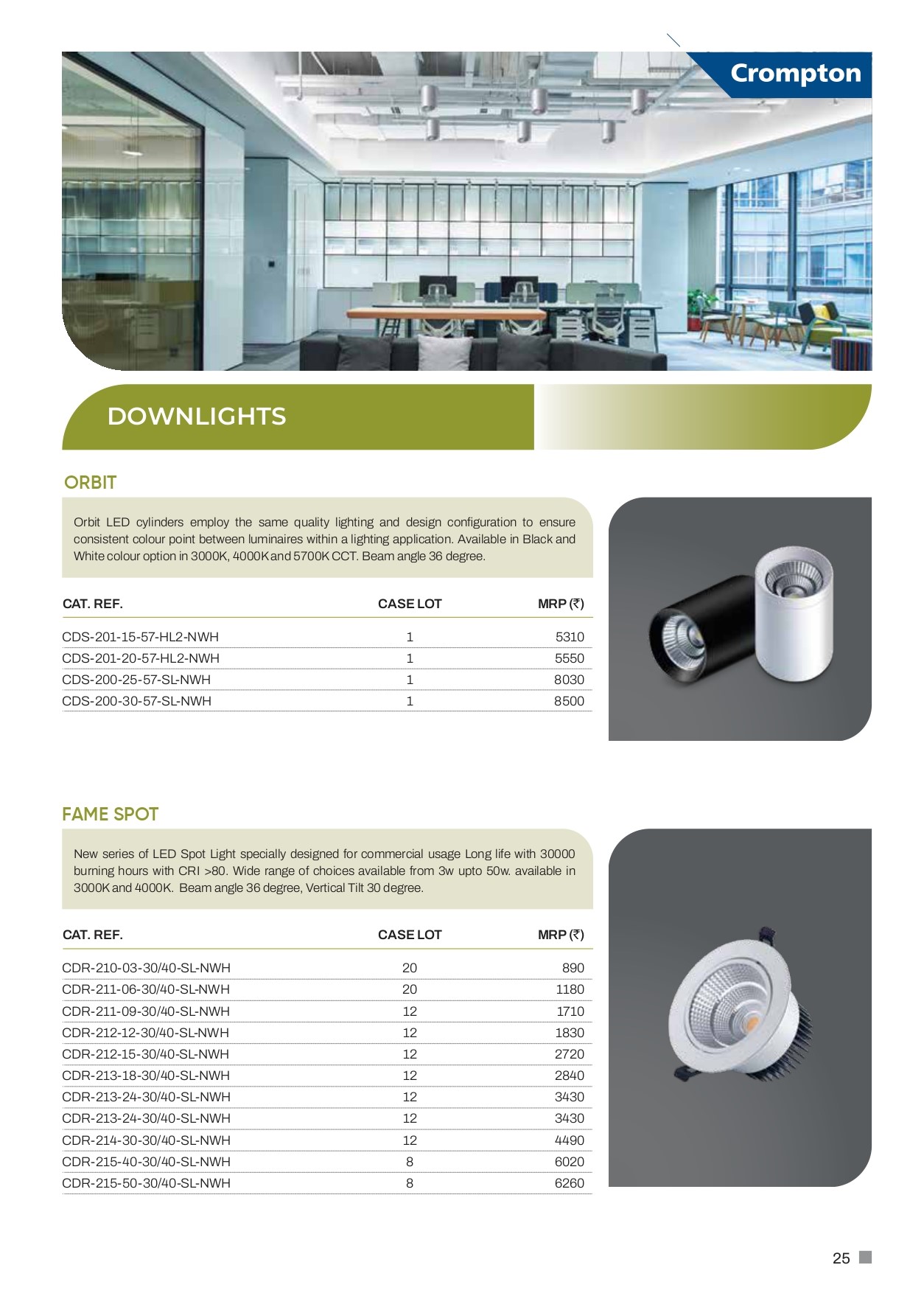 Crompton Downlights